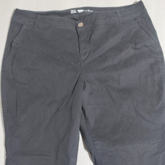 Old Navy Jeans Bootcut women's size 18 regular black - Picture 2 of 12